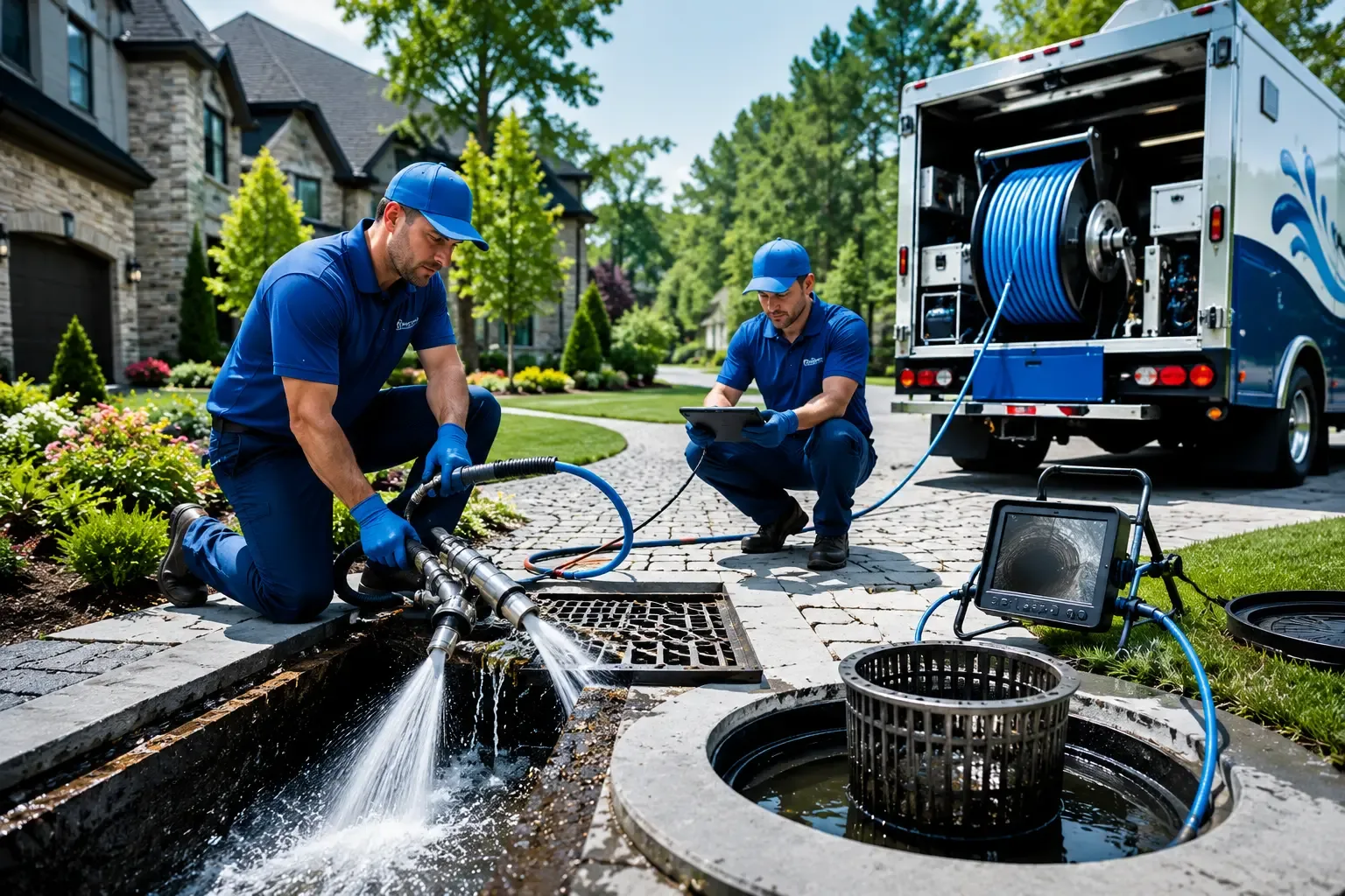 Local outdoor drain cleaning professionals in Camargo, IL